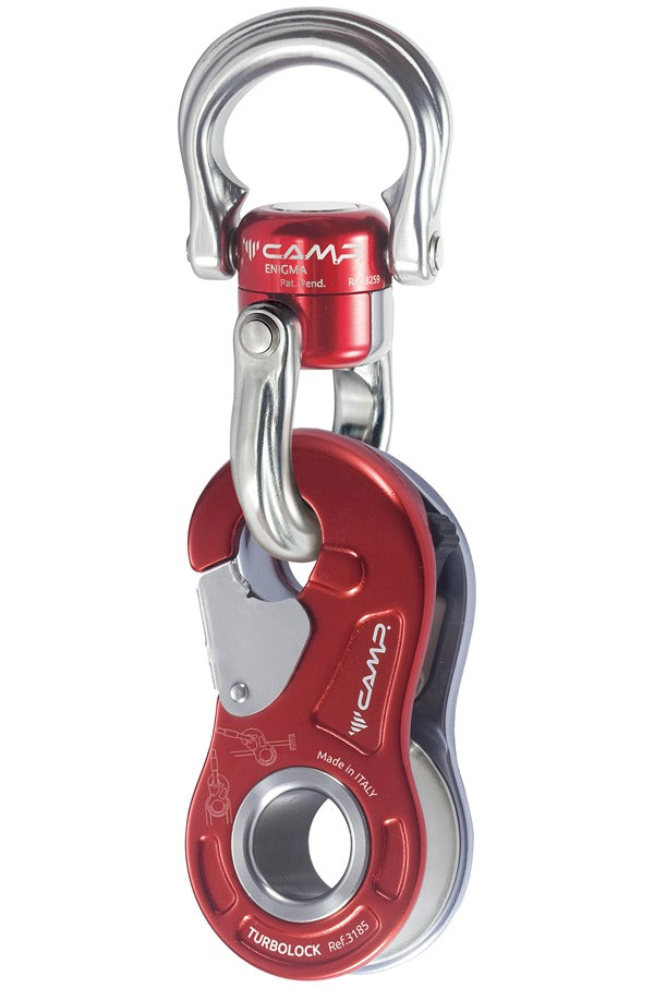 Polea con bloqueo o freno-CAMP TURBOLOCK